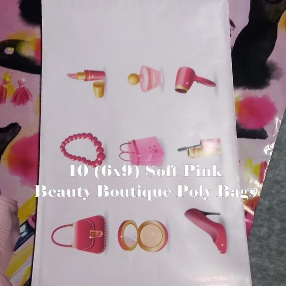 Femme Girlie Shipping Supplies! 30 Poly Mailers + 30 TY Cards + 60TY Stickers - Picture 4 of 14